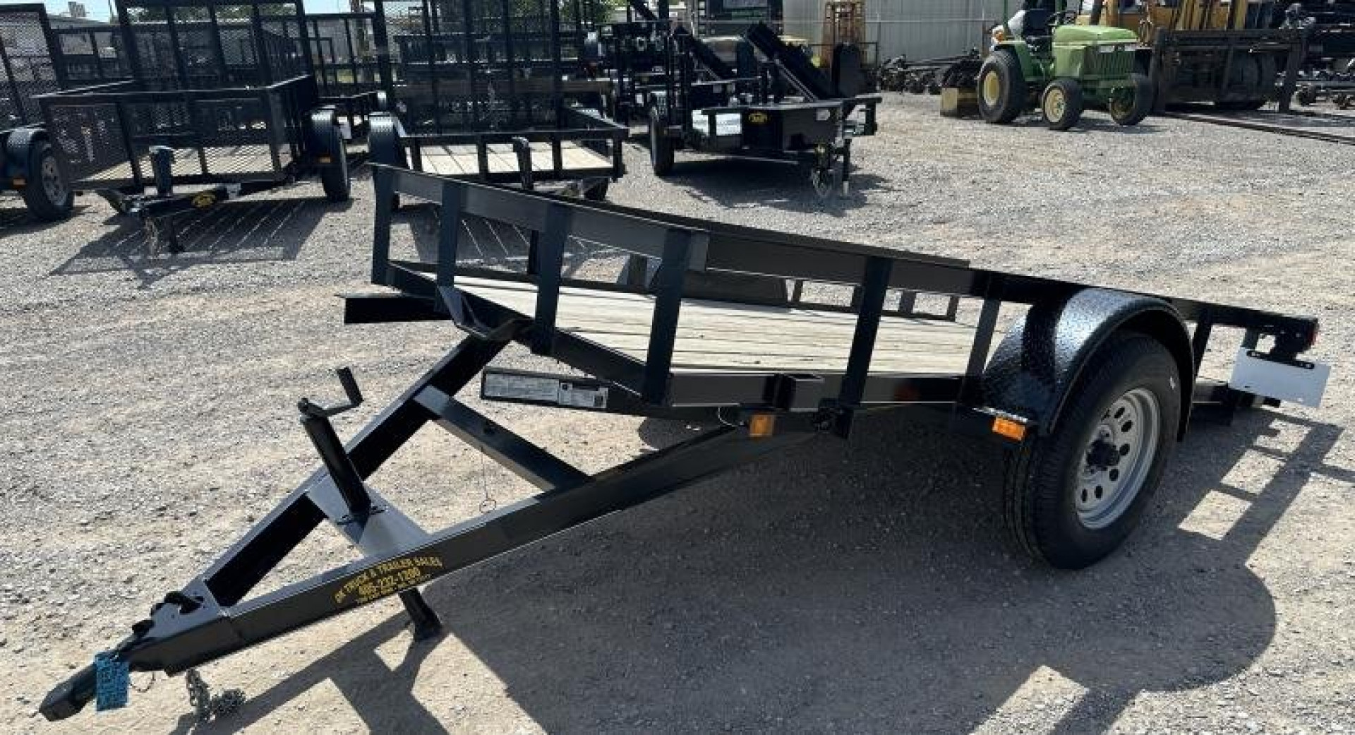 New 2025 Road Boss 5'x10' Single Axle Tilt Utility Trailer