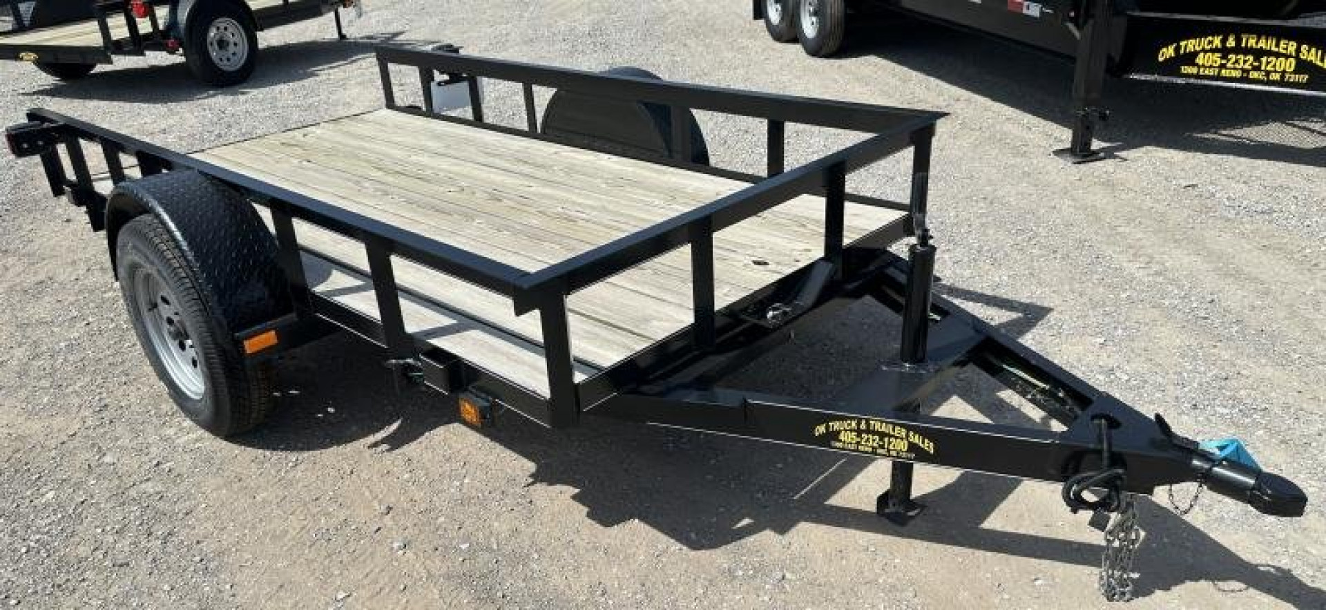 New 2025 Road Boss 5'x10' Single Axle Tilt Utility Trailer