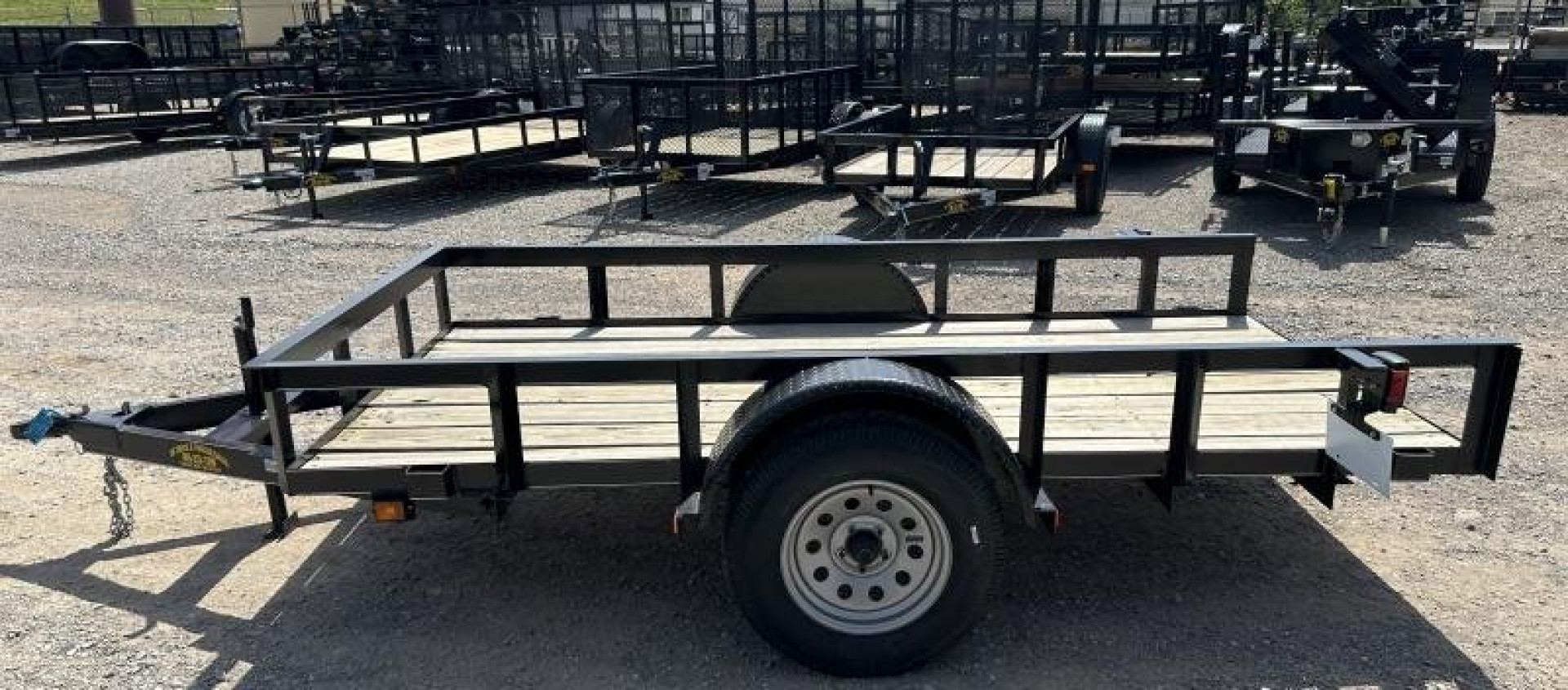 New 2025 Road Boss 5'x10' Single Axle Tilt Utility Trailer