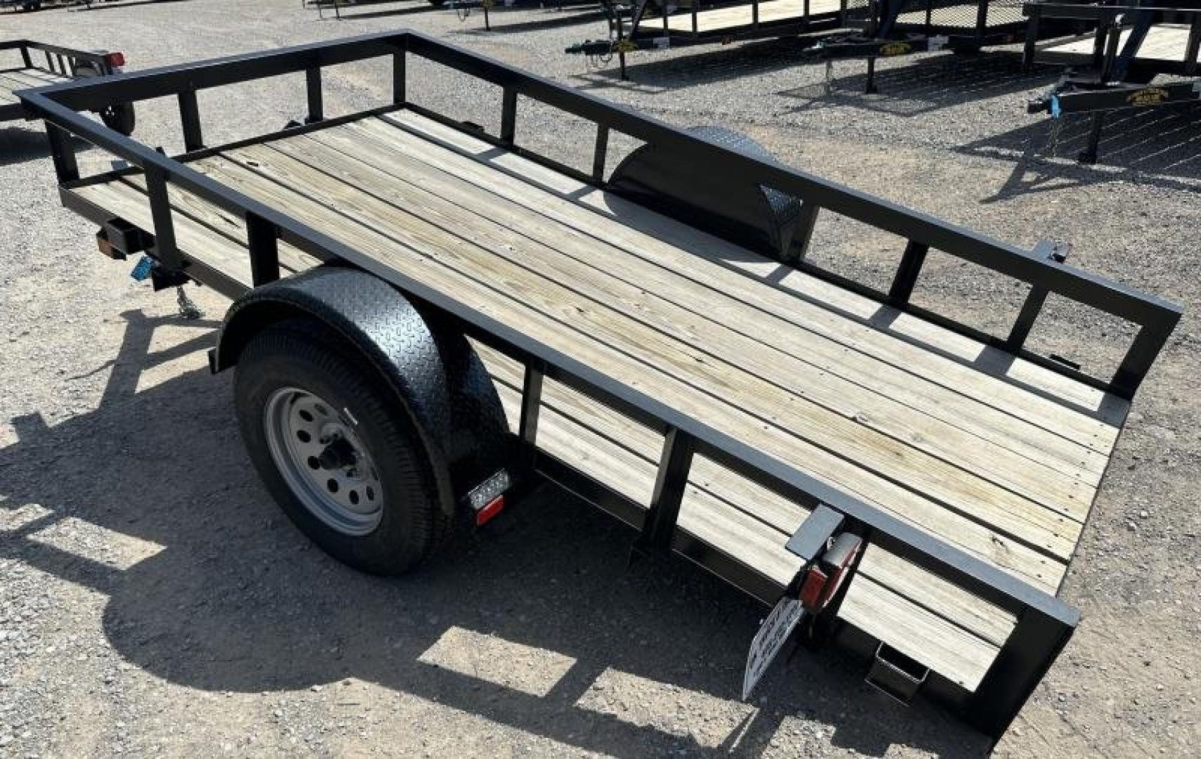 New 2025 Road Boss 5'x10' Single Axle Tilt Utility Trailer