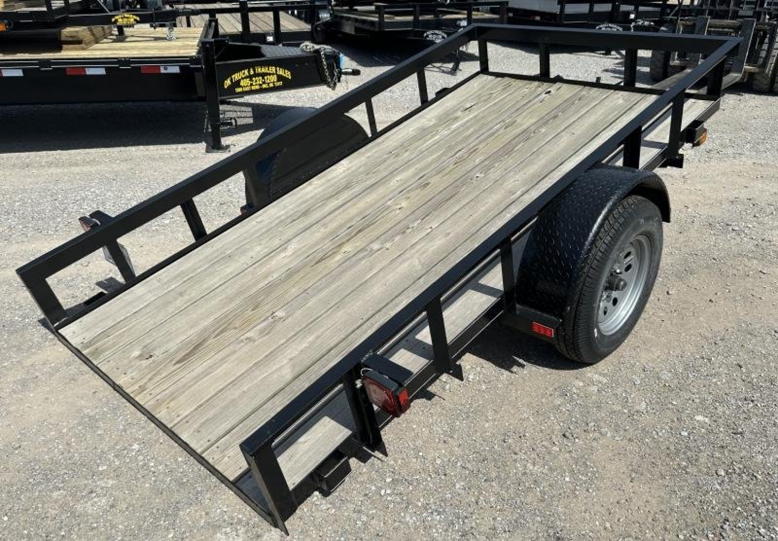 New 2025 Road Boss 5'x10' Single Axle Tilt Utility Trailer