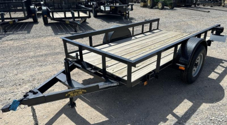 New 2025 Road Boss 5'x10' Single Axle Tilt Utility Trailer