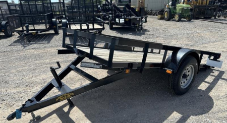 New 2025 Road Boss 5'x10' Single Axle Tilt Utility Trailer