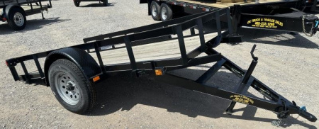 New 2025 Road Boss 5'x10' Single Axle Tilt Utility Trailer