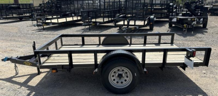 New 2025 Road Boss 5'x10' Single Axle Tilt Utility Trailer