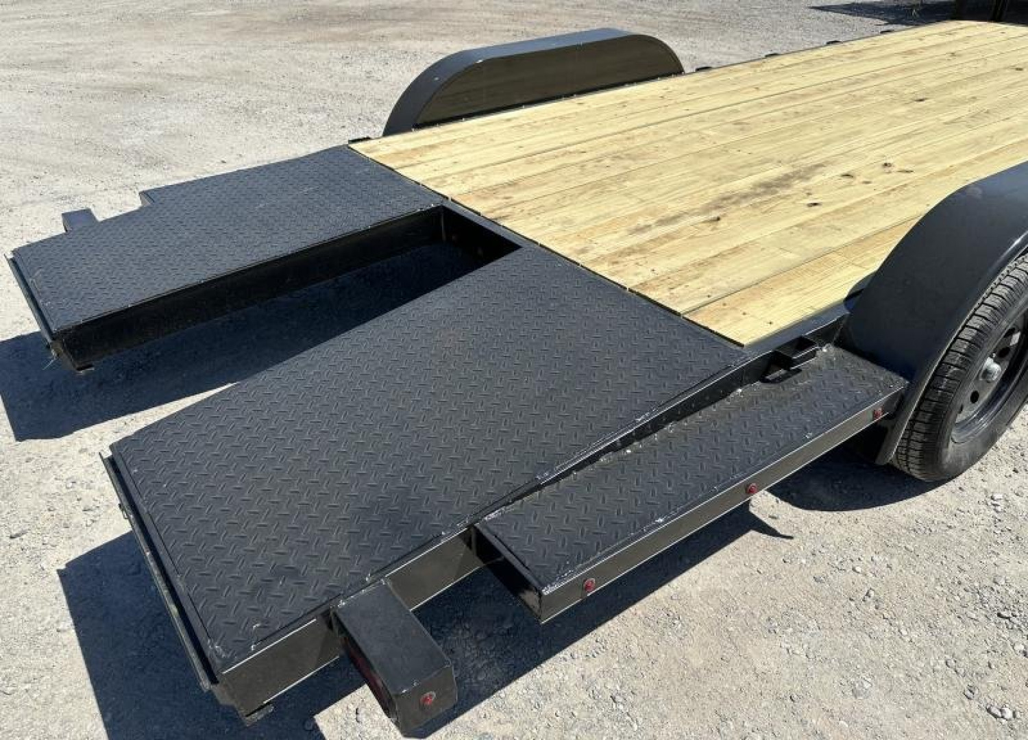 New 2025 Road Boss 102x20 Split Dove Wood Floor Car Hauler Car / Racing Trailer