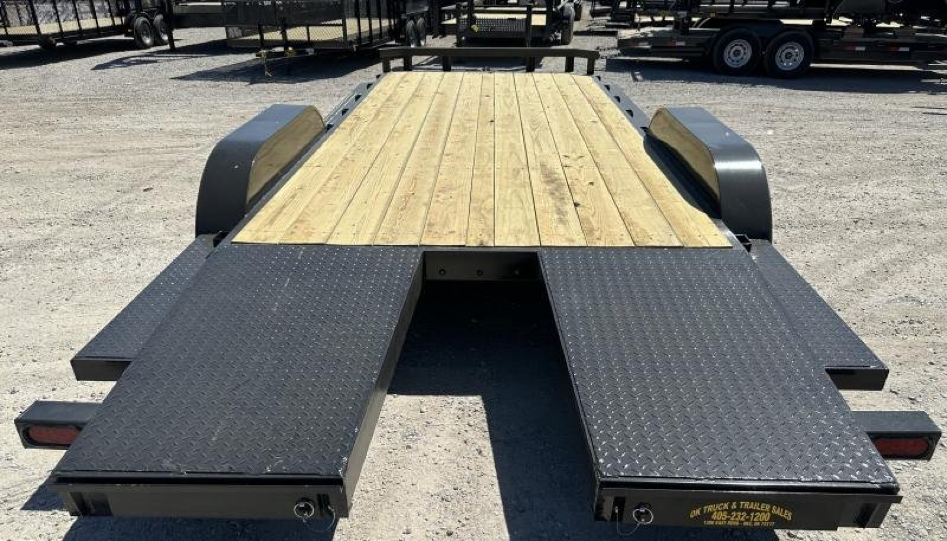 New 2025 Road Boss 102x20 Split Dove Wood Floor Car Hauler Car / Racing Trailer