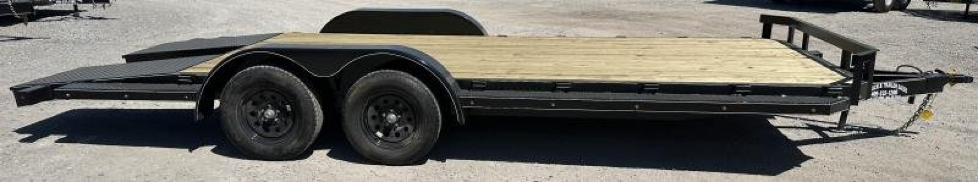 New 2025 Road Boss 102x20 Split Dove Wood Floor Car Hauler Car / Racing Trailer
