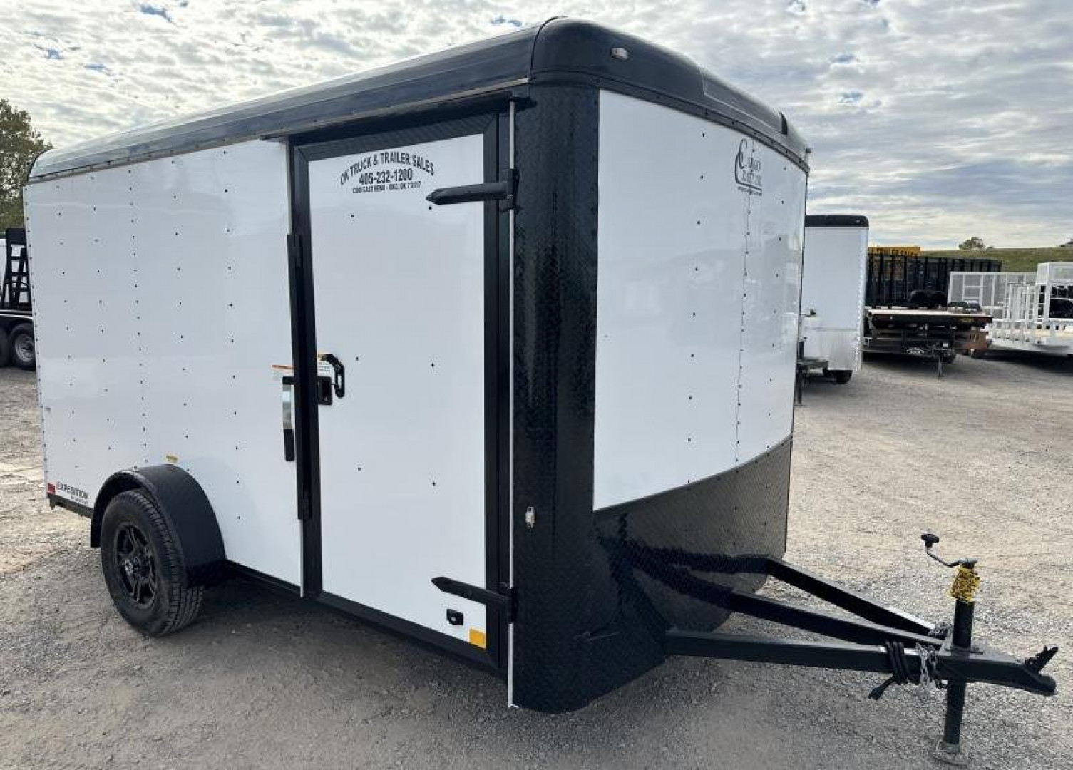 New 2025 Cargo Craft 7'X12' Single Axle Motorcycle Cargo / Enclosed Trailer