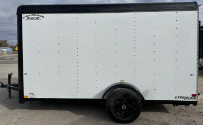 New 2025 Cargo Craft 7'X12' Single Axle Motorcycle Cargo / Enclosed Trailer