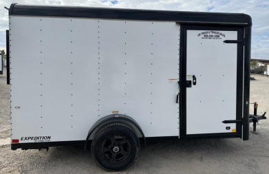 New 2025 Cargo Craft 7'X12' Single Axle Motorcycle Cargo / Enclosed Trailer