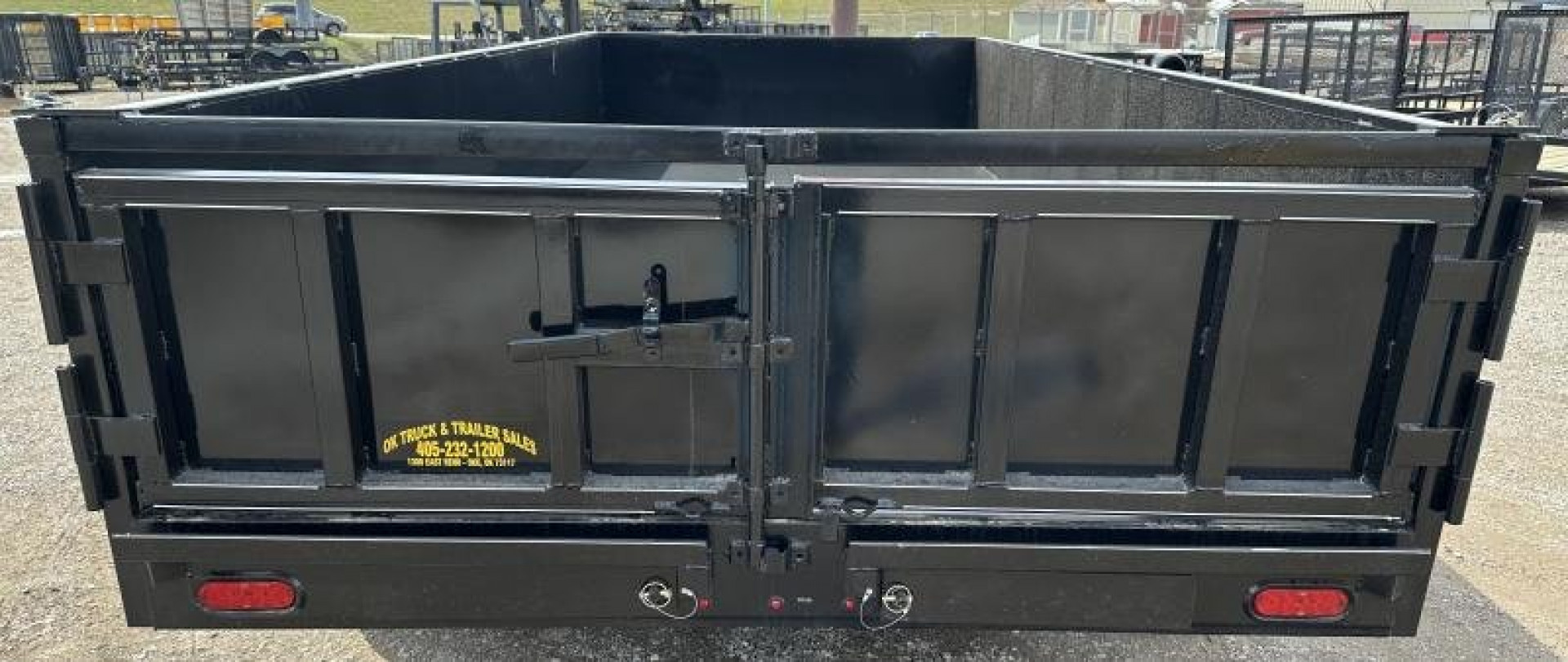 New 2025 Road Boss 83" x 16' Bumperpull Heavy duty Dump Trailer