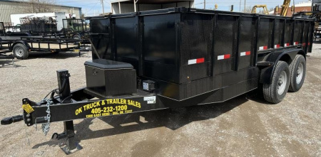 New 2025 Road Boss 83  x 16' Bumperpull Heavy duty Dump Trailer