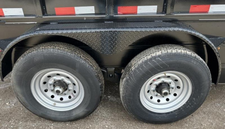 New 2025 Road Boss 83" x 16' Bumperpull Heavy duty Dump Trailer