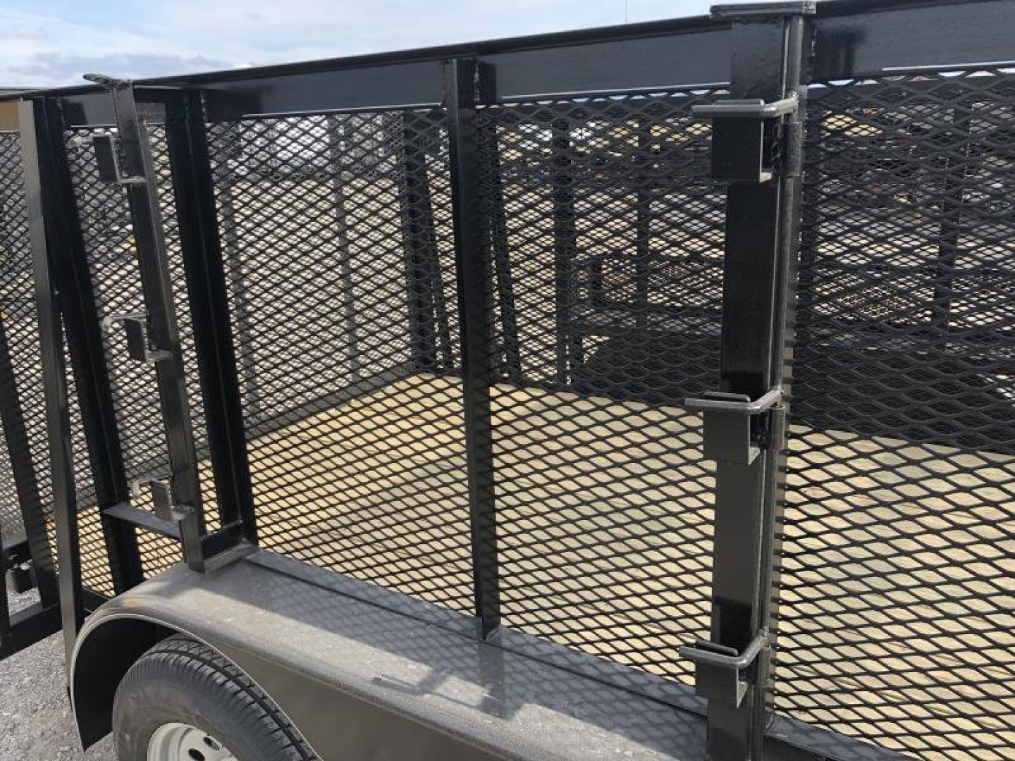 New 2025 Road Boss 83"x14' Tandem Axle with 4' sides Landscape Trailer