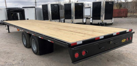 New 2025 Road Boss 30 Tandem Dual Gooseneck Flatbed Equipment Trailer