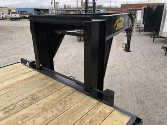 New 2025 Road Boss 30 Tandem Dual Gooseneck Flatbed Equipment Trailer