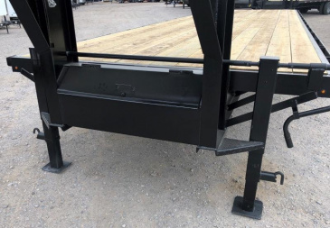 New 2025 Road Boss 30 Tandem Dual Gooseneck Flatbed Equipment Trailer