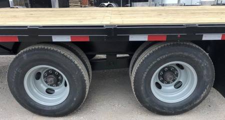 New 2025 Road Boss 30 Tandem Dual Gooseneck Flatbed Equipment Trailer