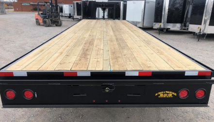 New 2025 Road Boss 30 Tandem Dual Gooseneck Flatbed Equipment Trailer