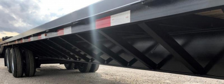 New 2025 Road Boss 30' Tandem Dual Gooseneck with combo dove tail Equipment Trailer
