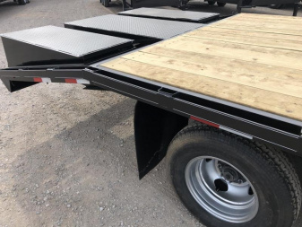 New 2025 Road Boss 30' Tandem Dual Gooseneck with combo dove tail Equipment Trailer
