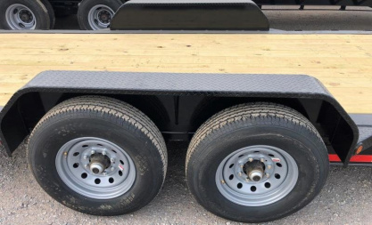 New 2025 East Texas Trailers 20' 7k lb axle 16' +4' Tilt Trailer