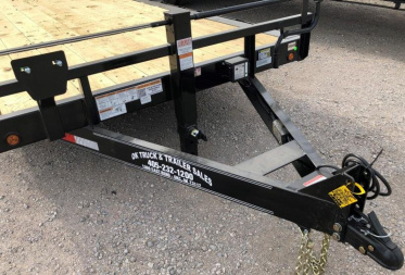 New 2025 East Texas Trailers 20' 7k lb axle 16' +4' Tilt Trailer
