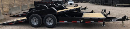 New 2025 East Texas Trailers 20' 7k lb axle 16' +4' Tilt Trailer