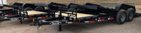 New 2025 East Texas Trailers 20' 7k lb axle 16' +4' Tilt Trailer