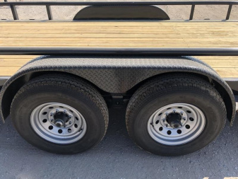 New 2025 Road Boss 83" x 20' Heavy Duty Bumperpull Equipment Trailer