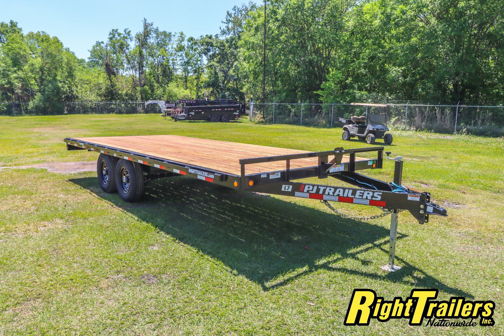 New 2025 8.5X20 PJ Deckover Equipment Trailer