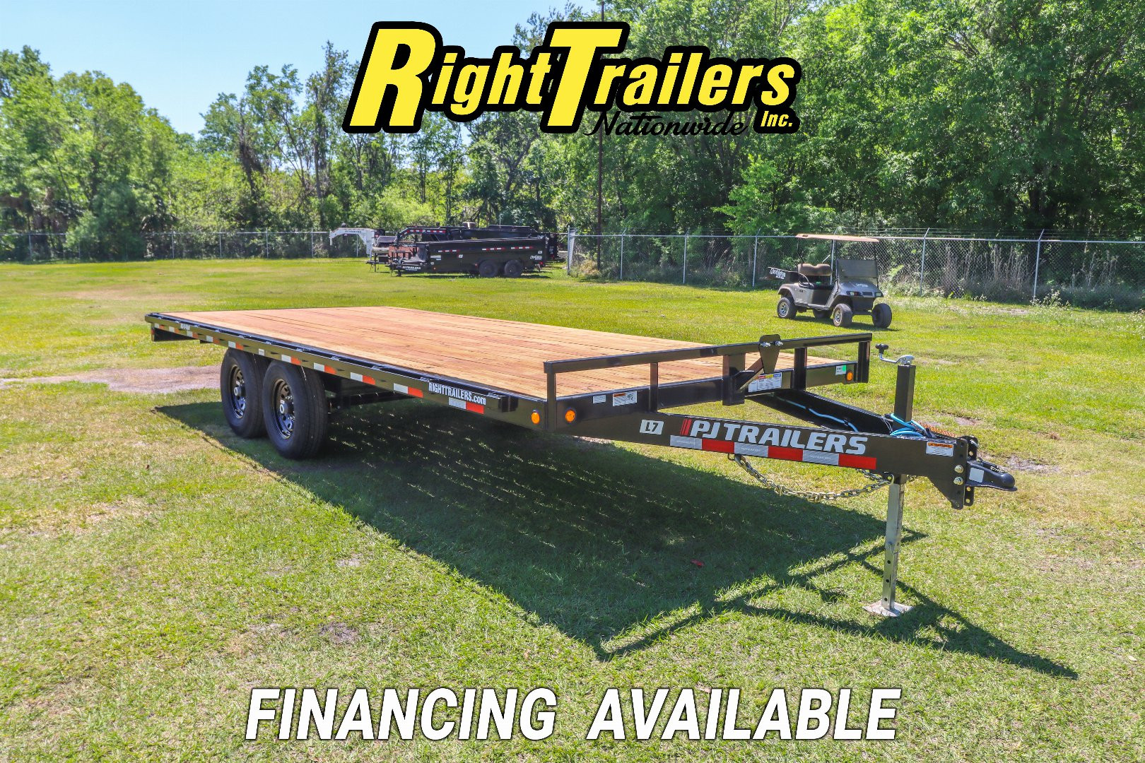 New 2025 8.5X20 PJ Deckover Equipment Trailer
