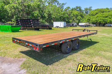 New 2025 8.5X20 PJ Deckover Equipment Trailer