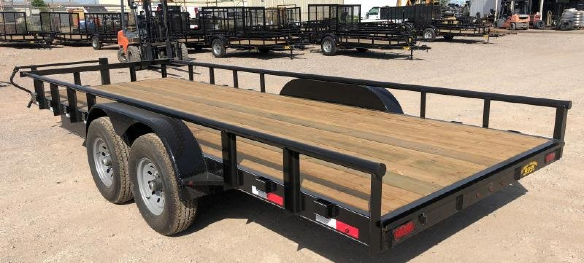 New 2025 Road Boss 83" x 20' Heavy Duty Pipe Top, Dove, Slide in ramps Utility / Equipment Trailer