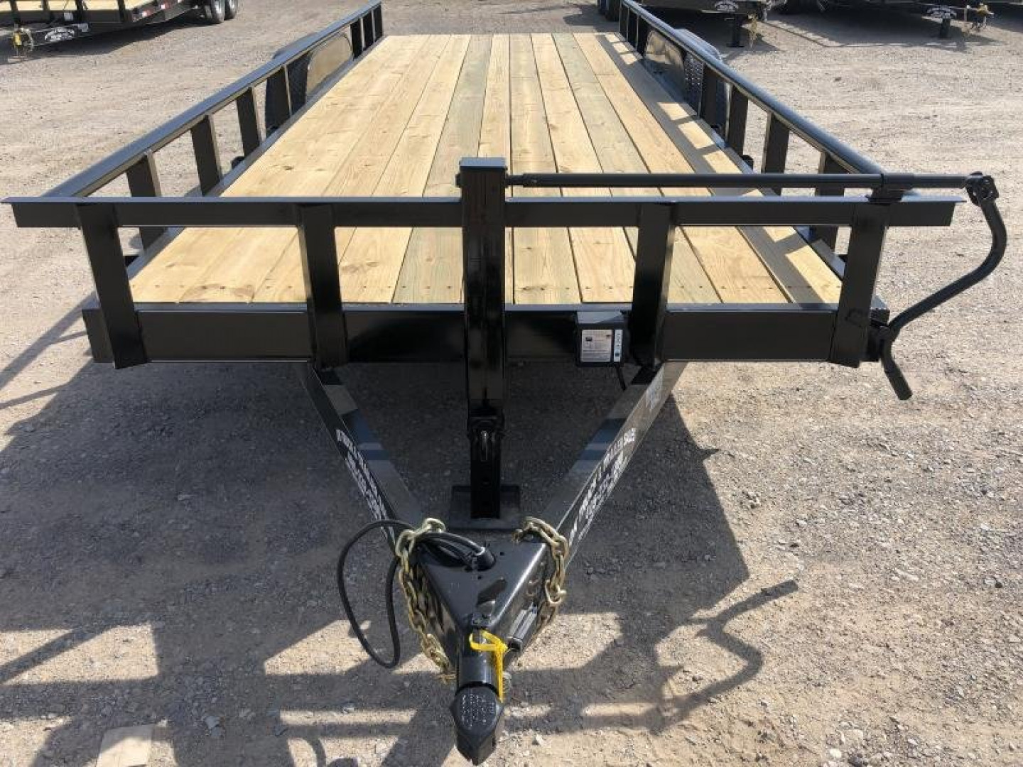 New 2025 Road Boss 83" x 20' Heavy Duty Pipe Top, Dove, Slide in ramps Utility / Equipment Trailer