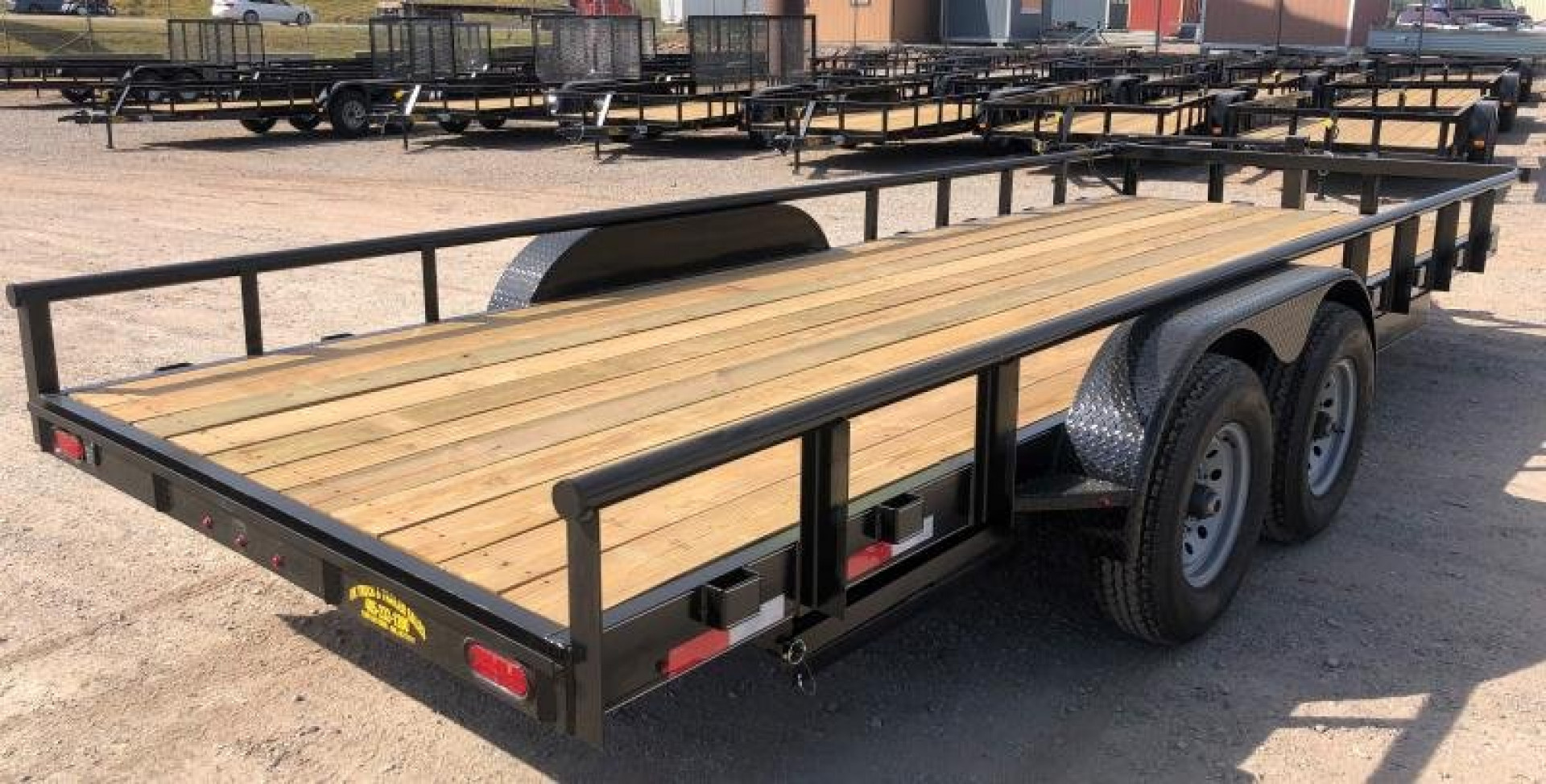 New 2025 Road Boss 83" x 20' Heavy Duty Pipe Top, Dove, Slide in ramps Utility / Equipment Trailer