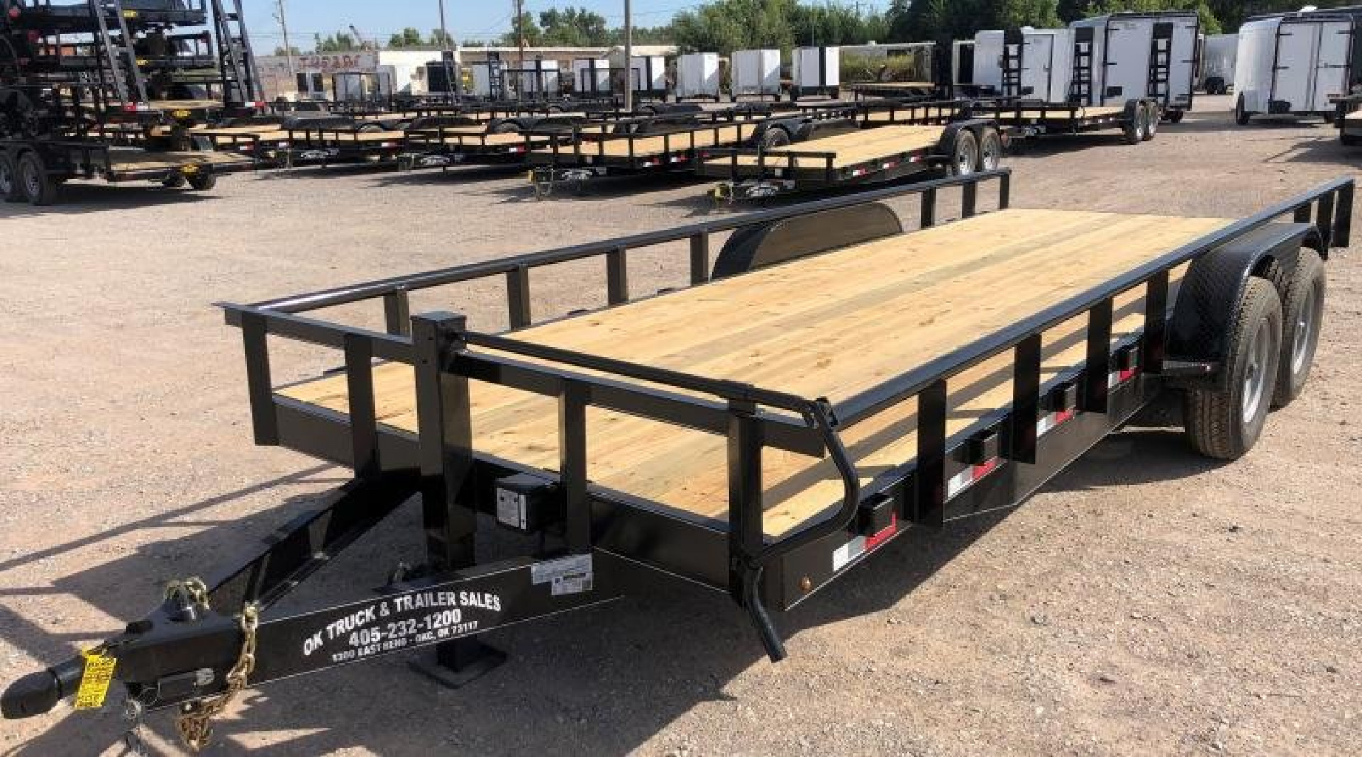 New 2025 Road Boss 83" x 20' Heavy Duty Pipe Top, Dove, Slide in ramps Utility / Equipment Trailer