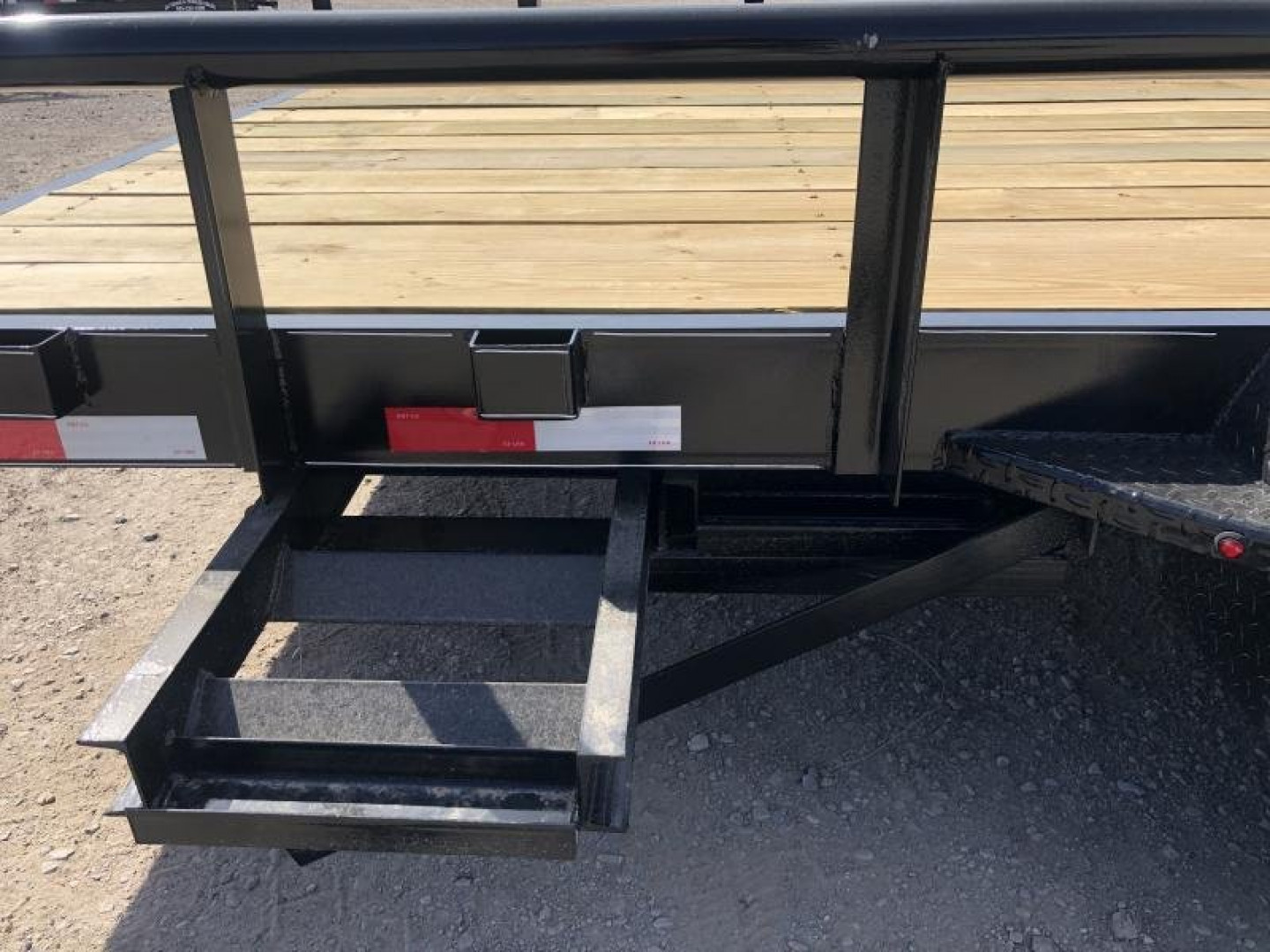 New 2025 Road Boss 83" x 20' Heavy Duty Pipe Top, Dove, Slide in ramps Utility / Equipment Trailer