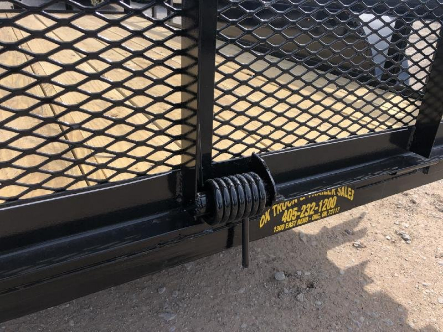 New 2025 Road Boss 83" x 14' Tandem Axle with a 4' Rear Gate Utility Trailer