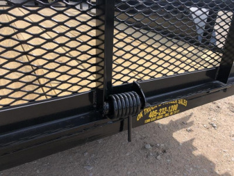 New 2025 Road Boss 83" x 14' Tandem Axle with a 4' Rear Gate Utility Trailer