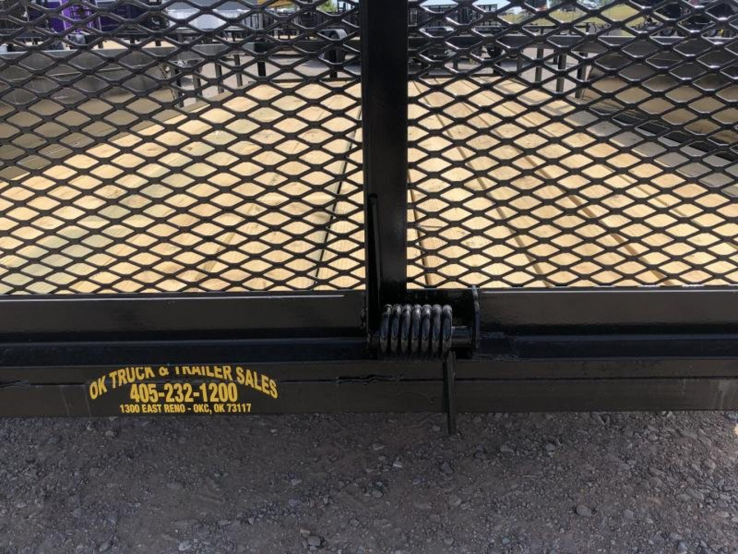 New 2025 Road Boss 83"x16' Tandem Axle Landscape with 4' Gate Utility Trailer