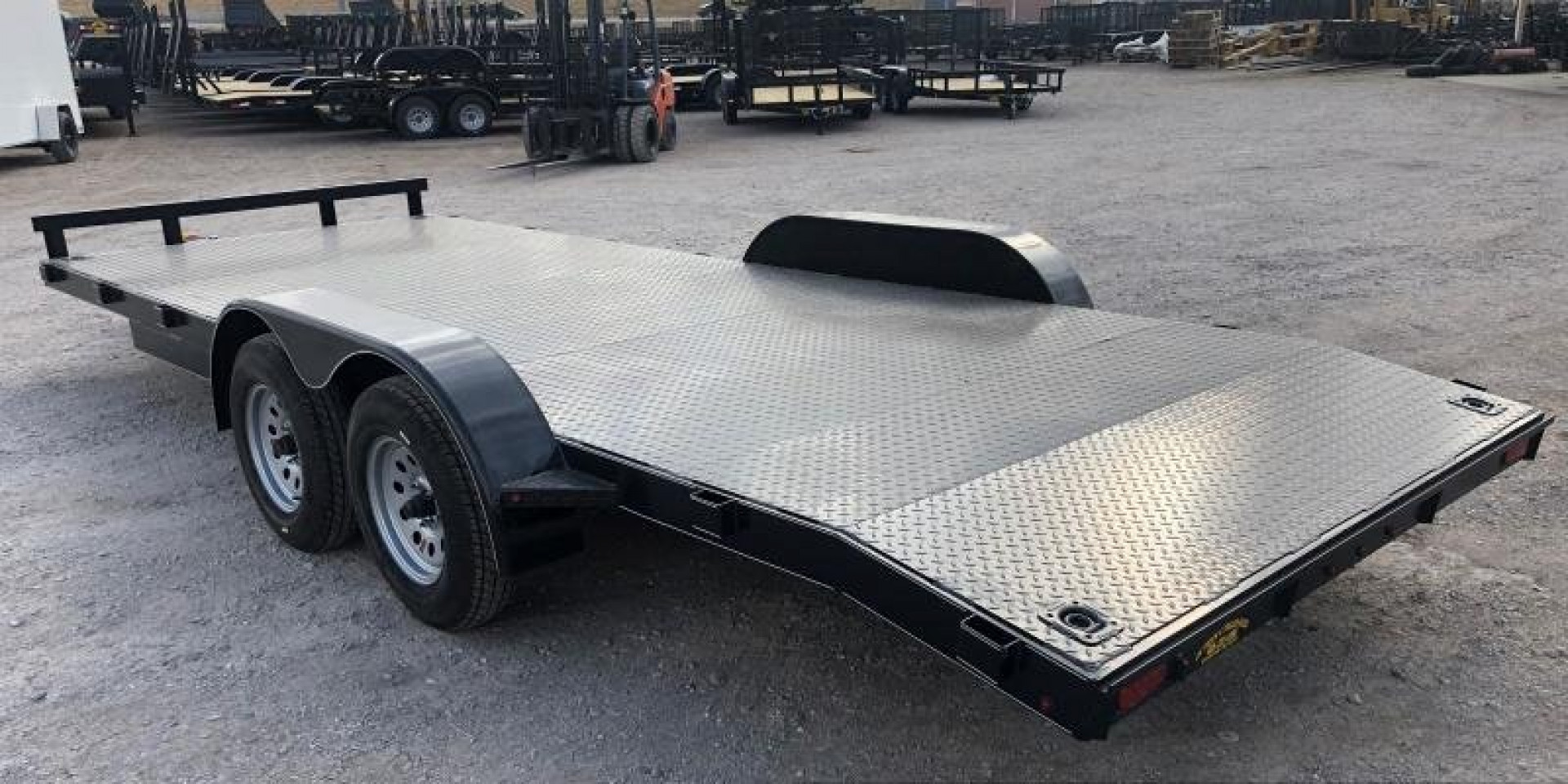 New 2025 Road Boss 83"x20' Steel floor Car Hauler
