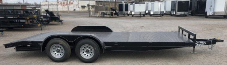 New 2024 Road Boss 83" x 18' Steel Floor Car Hauler