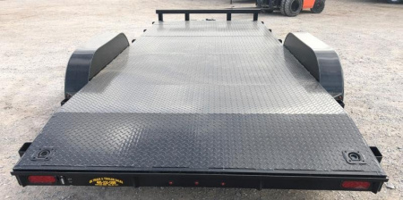New 2024 Road Boss 83" x 18' Steel Floor Car Hauler