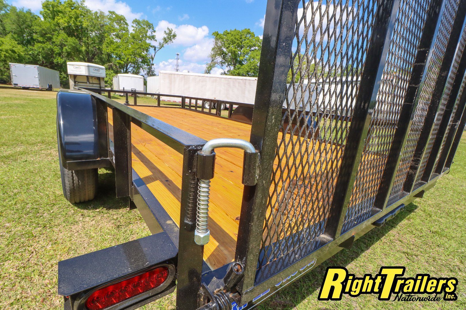 New 2025 7X16 Triple Crown ATV Utility Trailer