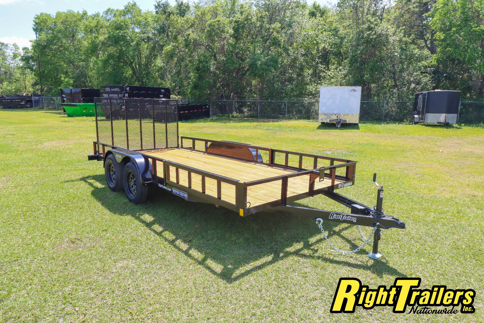 New 2025 7X16 Triple Crown ATV Utility Trailer
