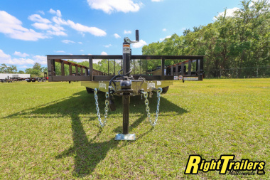 New 2025 7X16 Triple Crown ATV Utility Trailer