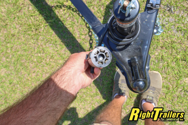 New 2025 7X16 Triple Crown ATV Utility Trailer