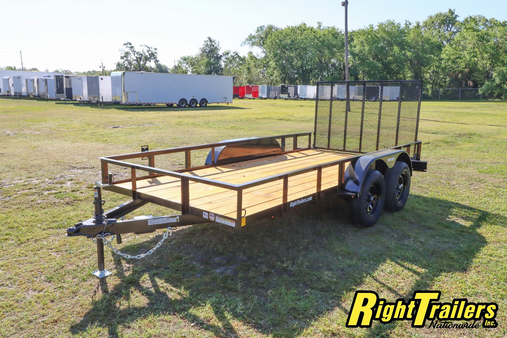 New 2025 6x14 Triple Crown Utility Trailer